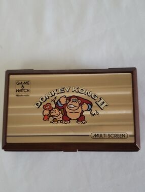 Nintendo 1983 JR-55 Game & Watch Donkey Kong II Handheld Game
